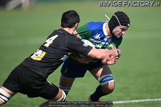2022-03-20 Amatori Union Rugby Milano-Rugby CUS Milano Serie C 4676